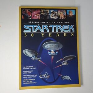 Star Trek 30‎ Years Special Collector's Edition Book 1996 Paramount